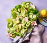 Green goddess avocado salad with radishes