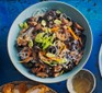 One-pot glass noodles & braised Chinese mushrooms