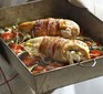 Goat's cheese & thyme stuffed chicken